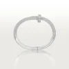 Juste Un Clou-armbånd, stor model, halvt pavé Juste Un Clou-armbånd, stor model, halvt pavé