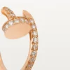 Juste Un Clou diamant-hoopøreringe, rosaguld | Cartier Us Juste Un Clou diamant-hoopøreringe, rosaguld | Cartier Us