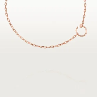Juste Un Clou – diamanthalskæde i rosaguld | Cartier Us Juste Un Clou – diamanthalskæde i rosaguld | Cartier Us