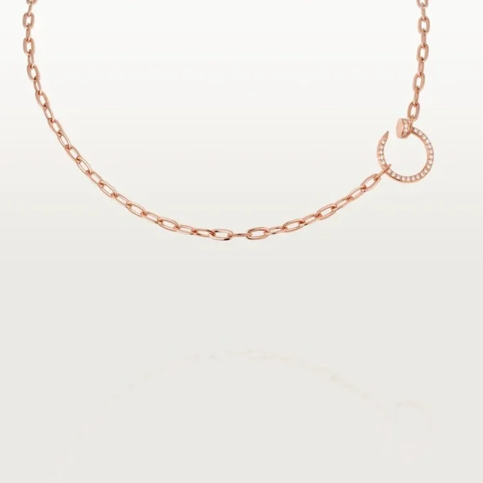 Juste Un Clou – diamanthalskæde i rosaguld | Cartier Us Juste Un Clou – diamanthalskæde i rosaguld | Cartier Us