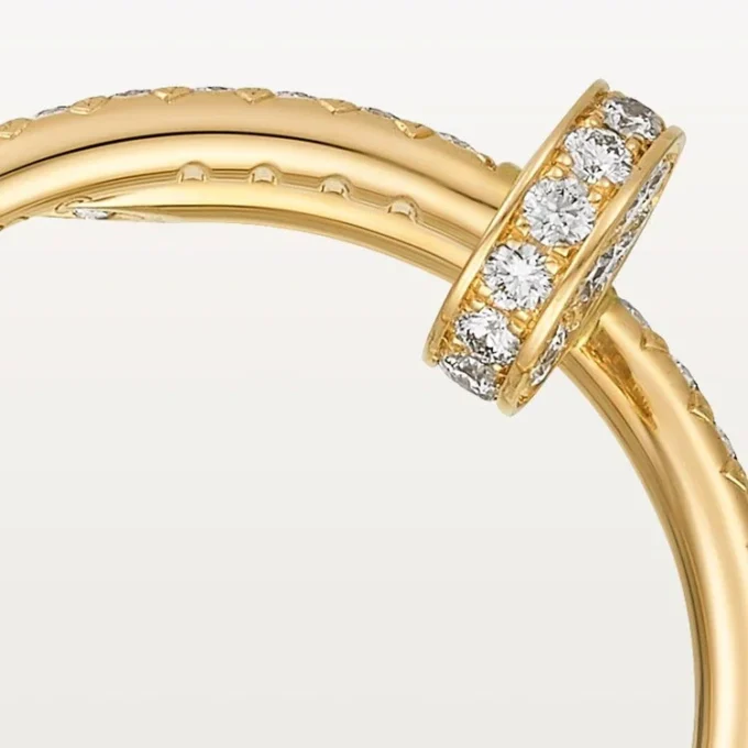 Juste Un Clou diamantring, gult guld | Cartier Us Juste Un Clou diamantring, gult guld | Cartier Us