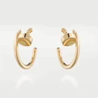 Juste Un Clou hoopøreringe, gult guld | Cartier Us