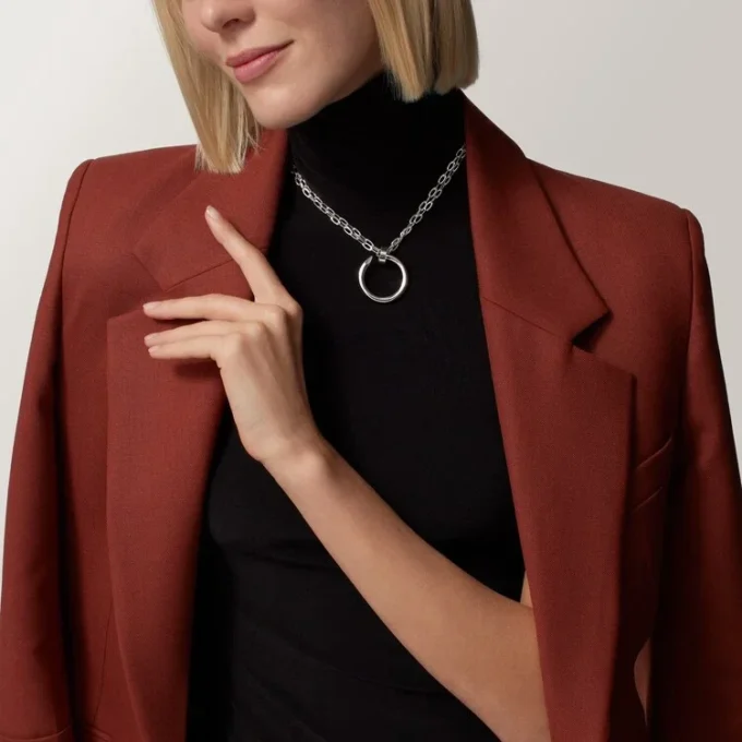 Juste Un Clou lang halskæde, multiwear, ekstra stor model Juste Un Clou lang halskæde, multiwear, ekstra stor model