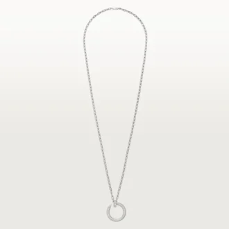Juste Un Clou lang halskæde, multiwear, ekstra stor model, pavé Juste Un Clou lang halskæde, multiwear, ekstra stor model, pavé