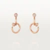 Juste Un Clou øreringe, dobbelte, diamanter Juste Un Clou øreringe, dobbelte, diamanter