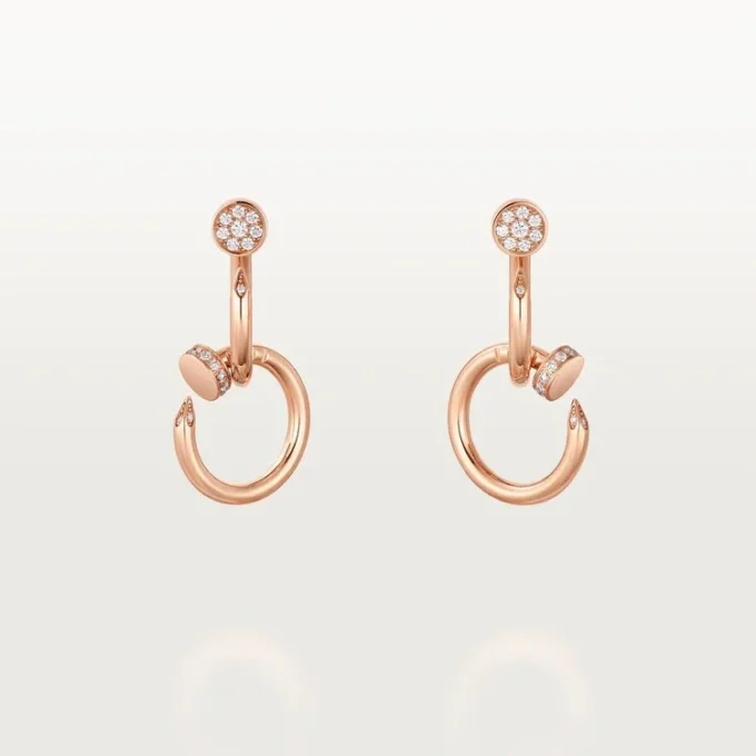 Juste Un Clou øreringe, dobbelte, diamanter Juste Un Clou øreringe, dobbelte, diamanter