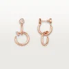 Juste Un Clou øreringe, dobbelte, diamanter Juste Un Clou øreringe, dobbelte, diamanter
