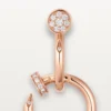 Juste Un Clou øreringe, dobbelte, diamanter Juste Un Clou øreringe, dobbelte, diamanter