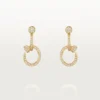 Juste Un Clou øreringe, dobbelte, pavé Juste Un Clou øreringe, dobbelte, pavé