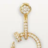 Juste Un Clou øreringe, dobbelte, pavé Juste Un Clou øreringe, dobbelte, pavé