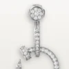 Juste Un Clou øreringe, dobbelte, pavé Juste Un Clou øreringe, dobbelte, pavé