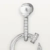 Juste Un Clou øreringe, dobbelte, pavé Juste Un Clou øreringe, dobbelte, pavé