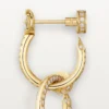 Juste Un Clou øreringe, dobbelte, pavé Juste Un Clou øreringe, dobbelte, pavé