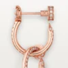 Juste Un Clou øreringe, dobbelte, pavé Juste Un Clou øreringe, dobbelte, pavé