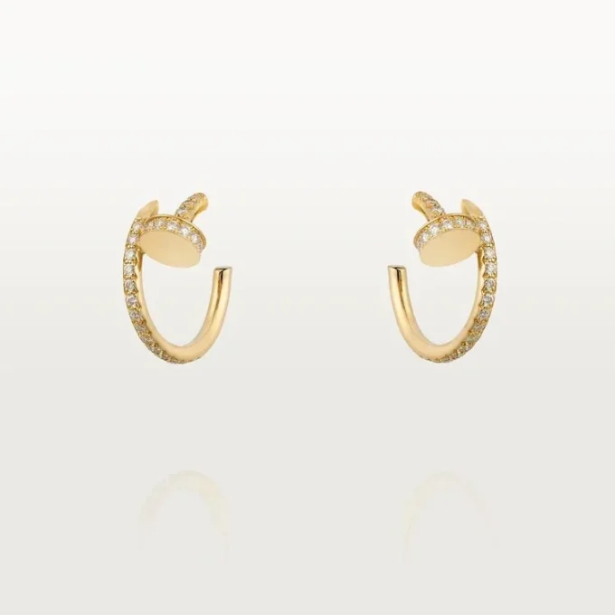 Juste Un Clou øreringe – gult guld, diamanter – Cartier Juste Un Clou øreringe – gult guld, diamanter – Cartier
