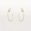 Juste Un Clou øreringe – gult guld, diamanter – Cartier Juste Un Clou øreringe – gult guld, diamanter – Cartier