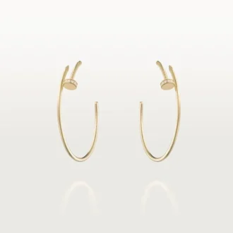 Juste Un Clou øreringe – gult guld, diamanter – Cartier