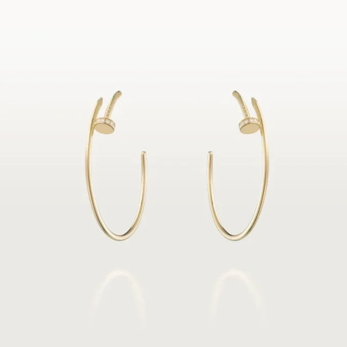 Juste Un Clou øreringe – gult guld, diamanter – Cartier Juste Un Clou øreringe – gult guld, diamanter – Cartier