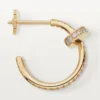 Juste Un Clou øreringe – gult guld, diamanter – Cartier Juste Un Clou øreringe – gult guld, diamanter – Cartier