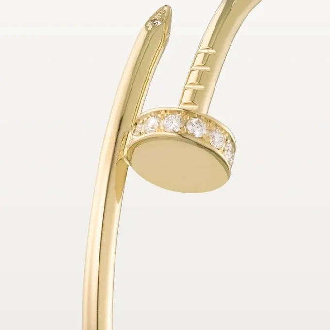 Juste Un Clou øreringe – gult guld, diamanter – Cartier Juste Un Clou øreringe – gult guld, diamanter – Cartier