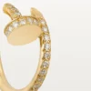 Juste Un Clou øreringe – gult guld, diamanter – Cartier Juste Un Clou øreringe – gult guld, diamanter – Cartier