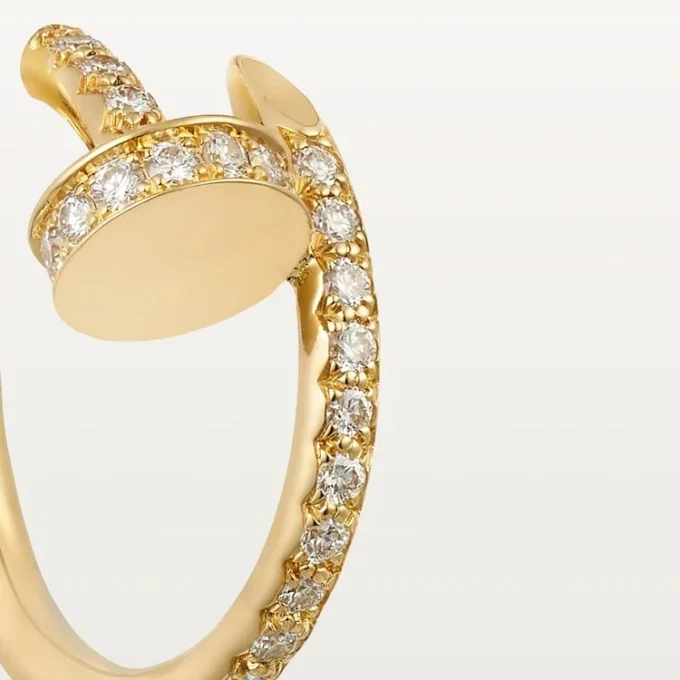 Juste Un Clou øreringe – gult guld, diamanter – Cartier Juste Un Clou øreringe – gult guld, diamanter – Cartier