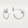 Juste Un Clou øreringe – hvidguld – Cartier Juste Un Clou øreringe – hvidguld – Cartier