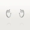 Juste Un Clou øreringe – hvidguld, diamanter – Cartier Juste Un Clou øreringe – hvidguld, diamanter – Cartier