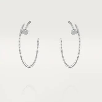 Juste Un Clou øreringe – hvidguld, diamanter – Cartier