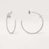 Juste Un Clou øreringe – hvidguld, diamanter – Cartier Juste Un Clou øreringe – hvidguld, diamanter – Cartier