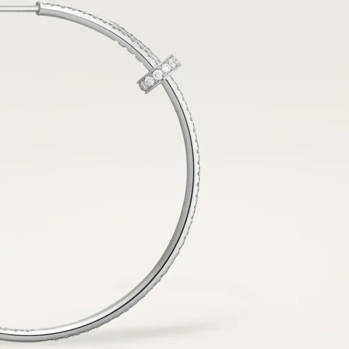 Juste Un Clou øreringe – hvidguld, diamanter – Cartier Juste Un Clou øreringe – hvidguld, diamanter – Cartier