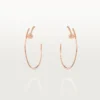 Juste Un Clou øreringe – rosa guld, diamanter – Cartier Juste Un Clou øreringe – rosa guld, diamanter – Cartier