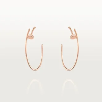 Juste Un Clou øreringe – rosa guld, diamanter – Cartier