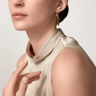 Juste Un Clou øreringe – rosa guld, diamanter – Cartier
