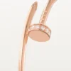 Juste Un Clou øreringe – rosa guld, diamanter – Cartier Juste Un Clou øreringe – rosa guld, diamanter – Cartier