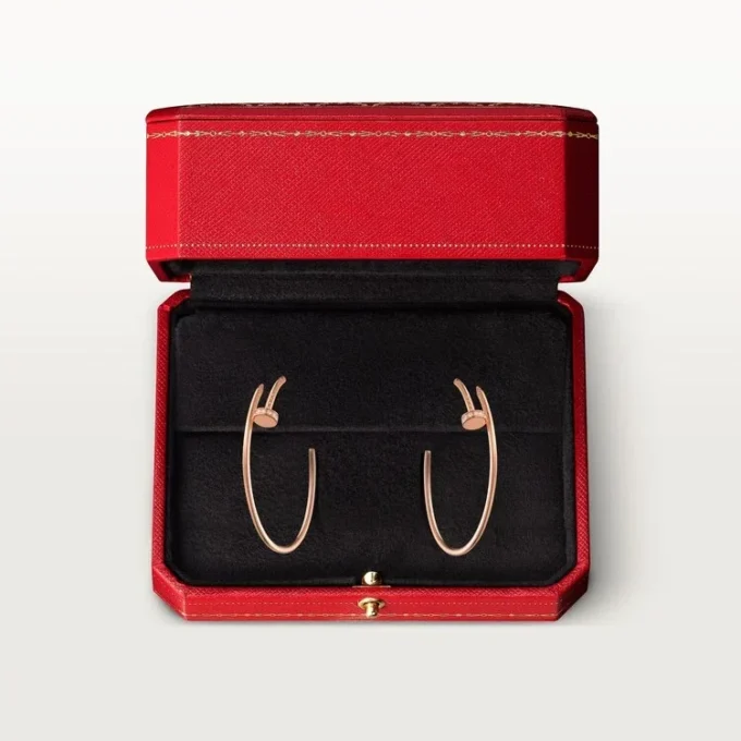 Juste Un Clou øreringe – rosa guld, diamanter – Cartier Juste Un Clou øreringe – rosa guld, diamanter – Cartier
