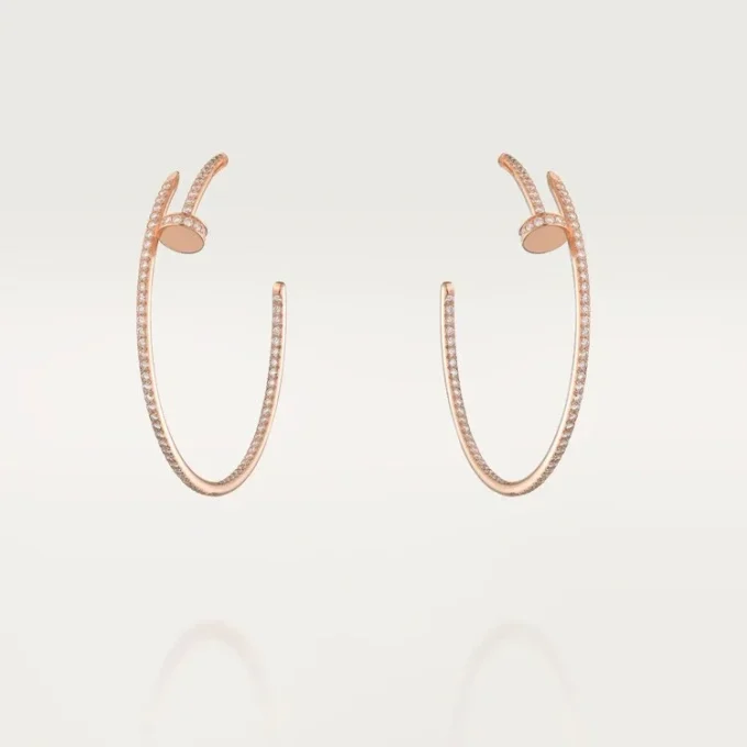 Juste Un Clou øreringe – Rosaguld, diamanter – Cartier Juste Un Clou øreringe – Rosaguld, diamanter – Cartier