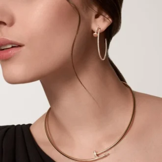 Juste Un Clou øreringe – Rosaguld, diamanter – Cartier