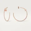 Juste Un Clou øreringe – Rosaguld, diamanter – Cartier Juste Un Clou øreringe – Rosaguld, diamanter – Cartier