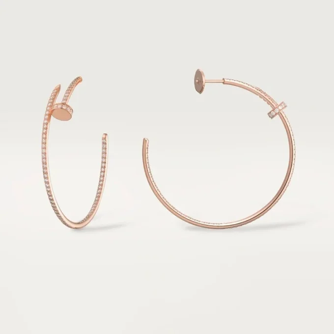 Juste Un Clou øreringe – Rosaguld, diamanter – Cartier Juste Un Clou øreringe – Rosaguld, diamanter – Cartier