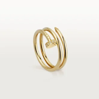 Juste Un Clou-ring – Gult guld, diamanter – Cartier