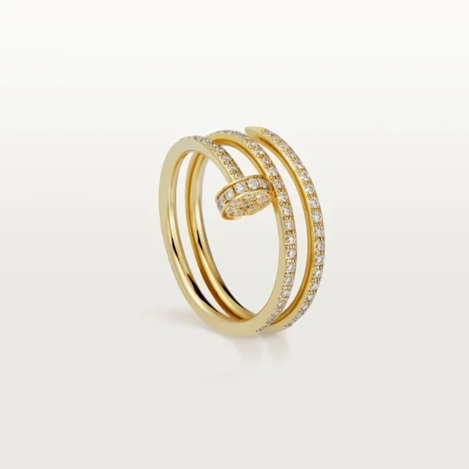 Juste Un Clou-ring – Gult guld, diamanter – Cartier Juste Un Clou-ring – Gult guld, diamanter – Cartier