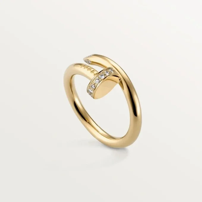 Juste Un Clou-ring – Gult guld, diamanter – Cartier Juste Un Clou-ring – Gult guld, diamanter – Cartier