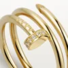 Juste Un Clou-ring – Gult guld, diamanter – Cartier Juste Un Clou-ring – Gult guld, diamanter – Cartier