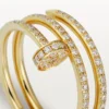 Juste Un Clou-ring – Gult guld, diamanter – Cartier Juste Un Clou-ring – Gult guld, diamanter – Cartier