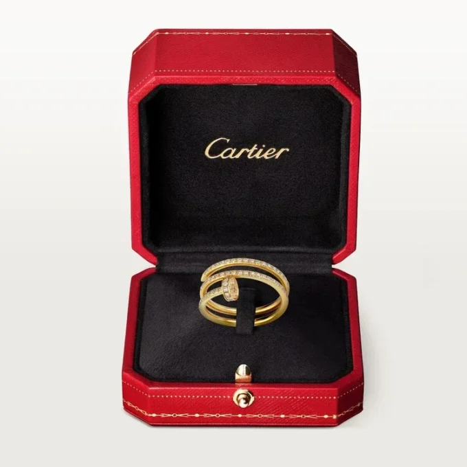 Juste Un Clou-ring – Gult guld, diamanter – Cartier Juste Un Clou-ring – Gult guld, diamanter – Cartier