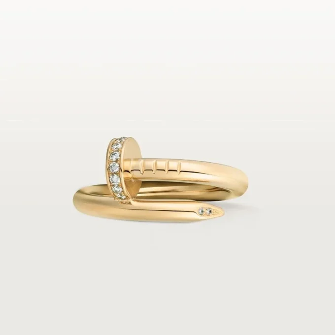 Juste Un Clou-ring – Gult guld, diamanter – Cartier Juste Un Clou-ring – Gult guld, diamanter – Cartier
