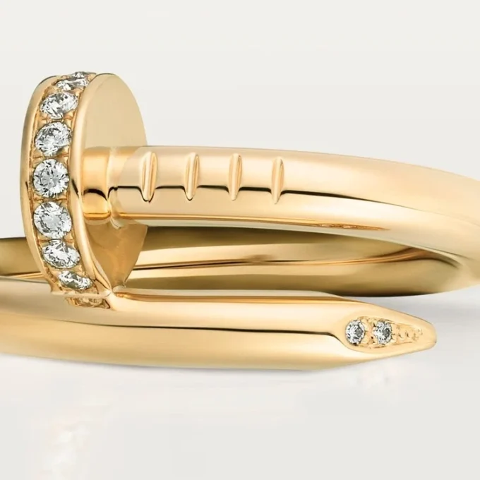 Juste Un Clou-ring – Gult guld, diamanter – Cartier Juste Un Clou-ring – Gult guld, diamanter – Cartier