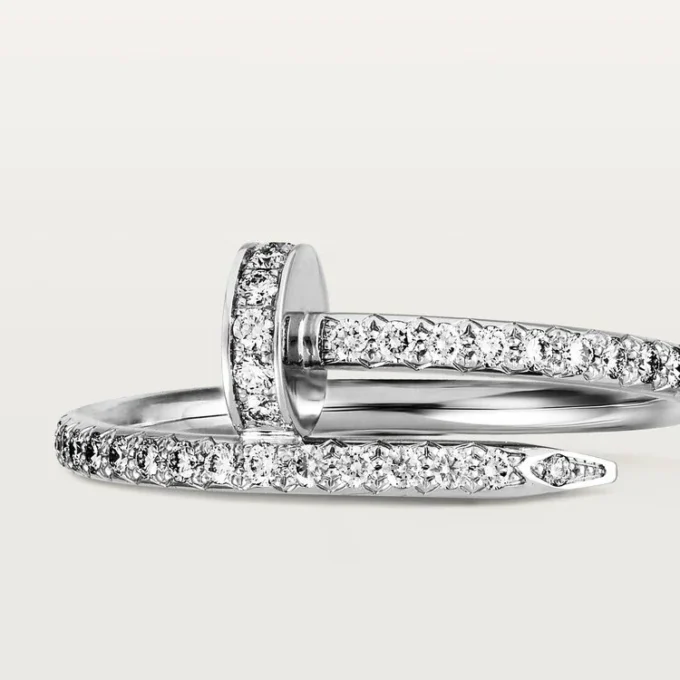 Juste Un Clou-ring – hvidguld, diamanter – Cartier Juste Un Clou-ring – hvidguld, diamanter – Cartier