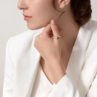 Juste Un Clou-ring – hvidguld, diamanter – Cartier